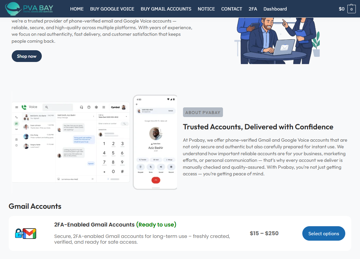5 Websites to Buy Gmail Accounts Are the Best